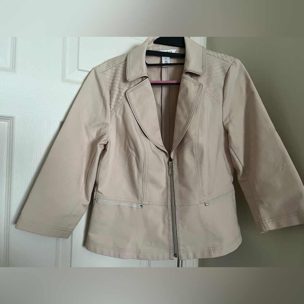White House black market women jacket size 10